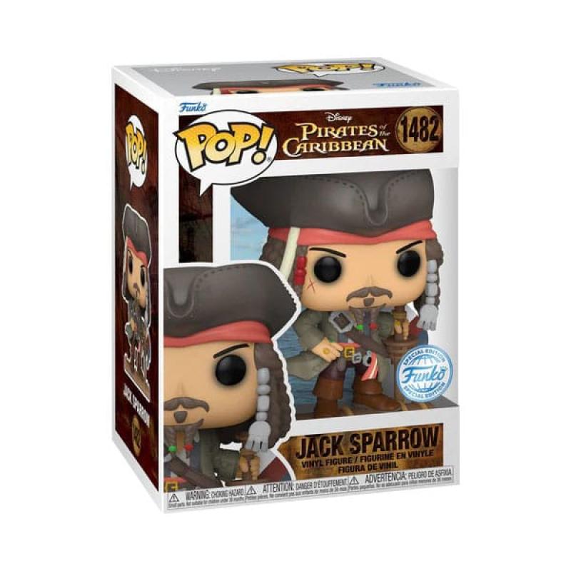 Pirates of the Caribbean POP! Movies Vinyl Figure Jack Sparrow 9 cm 1