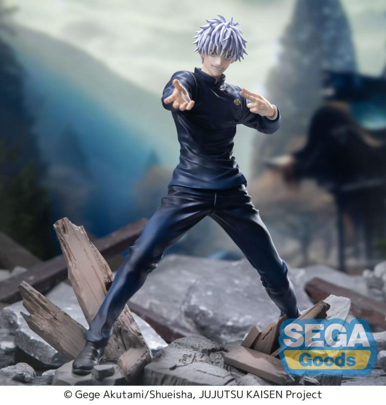 Jujutsu Kaisen Hidden Inventory/Premature Death Luminasta PVC Statue Satoru Gojo Fierce Battle 18 cm 1