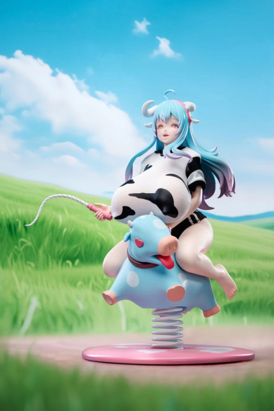 Original Character Statue 1/6 Niu Niang Illustration by renowned designer collective Wushan 21 cm
