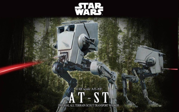 Star Wars Plastic Model Kit 1/48 AT-ST 4