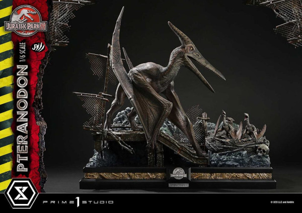 Jurassic Park III Legacy Museum Collection Statue 1/6 Pteranodon Bonus Version 68 cm 9