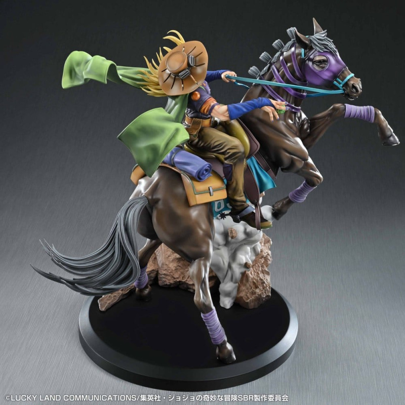 JoJo's Bizarre Adventure: Steel Ball Run Figure Gyro Zeppeli & Valkyrie 31 cm 9
