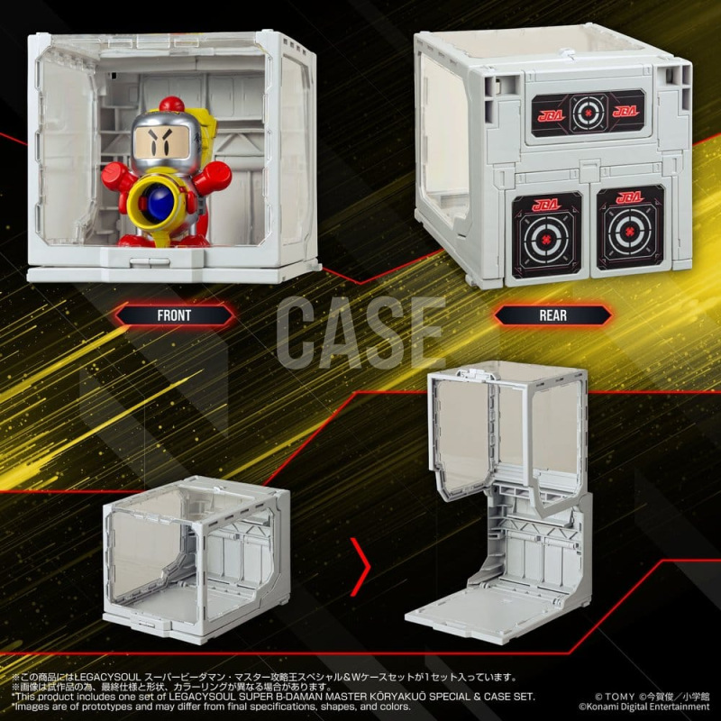 Super B-Daman Legacysoul Plastic Model Kit Master Koryakuo Special & Case Set 5