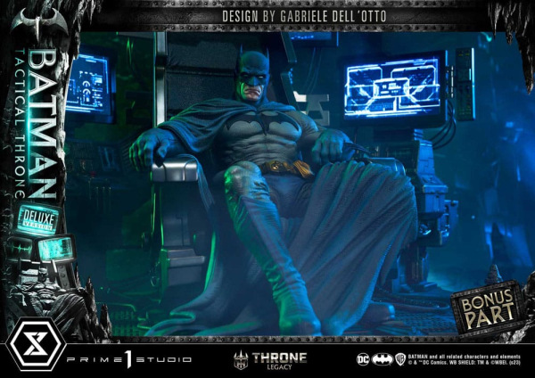 DC Comics Throne Legacy Collection Statue 1/3 Batman Tactical Throne Deluxe Bonus Version 57 cm 4
