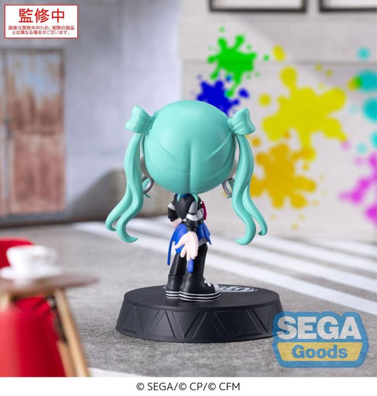 Hatsune Miku: Colorful Stage! Tip'n'Pop PM PVC Statue Street SEKAI Miku 12 cm