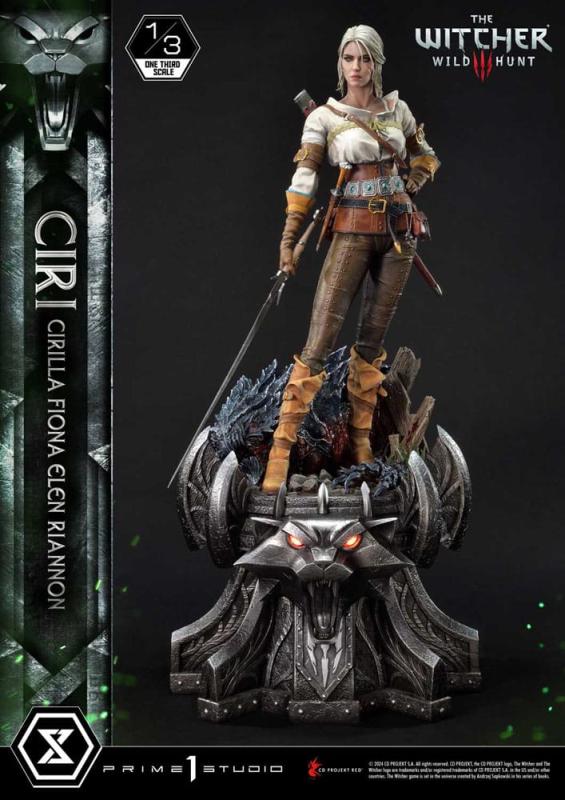 The Witcher 3: Wild Hunt Museum Masterline Statue 1/3 Wild Hunt Ciri Fiona Elen Riannon 81 cm