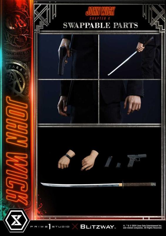 John Wick Chapter 4 Premium Masterline Series Statue 1/4 John Wick 54 cm