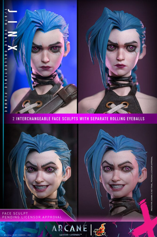 Arcane Action Figure 1/6 Jinx 27 cm 14