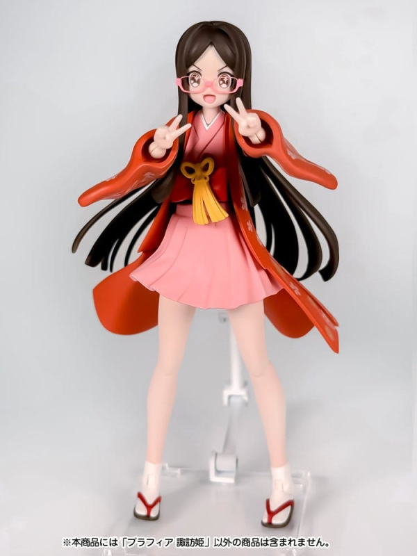 Suwahime Plafia Plastic Model Kit Suwahime (Mini Figure Set) 14 cm 9