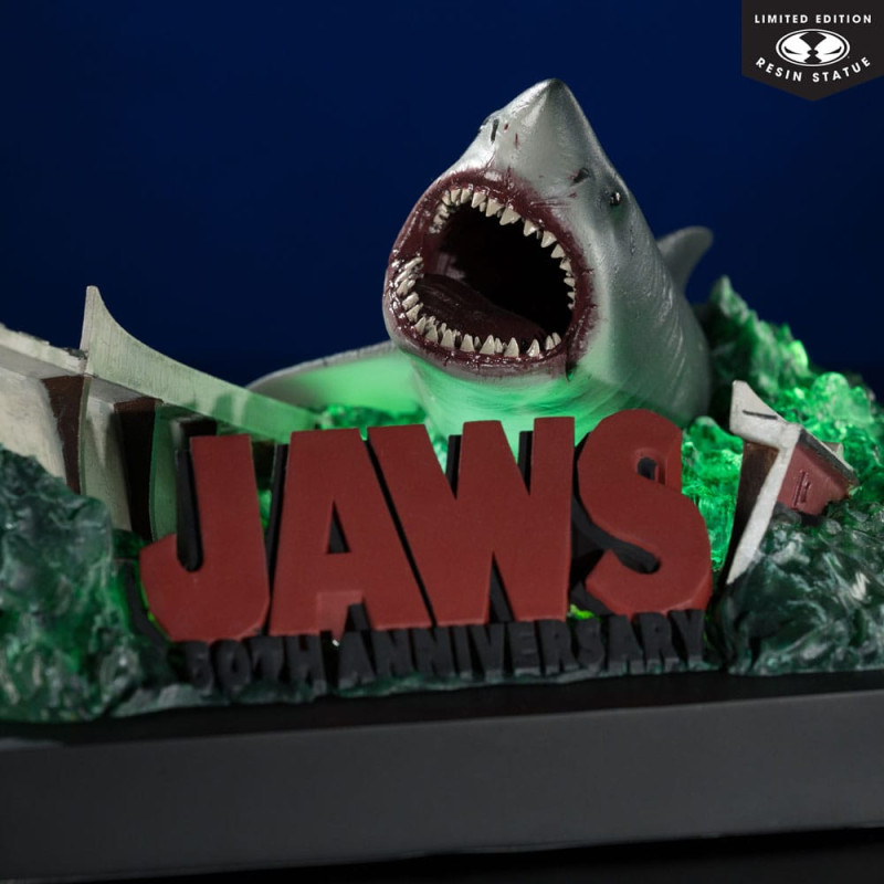 Jaws 1/48 PVC Statue Jaws (50th Anniversary) 25 cm 4