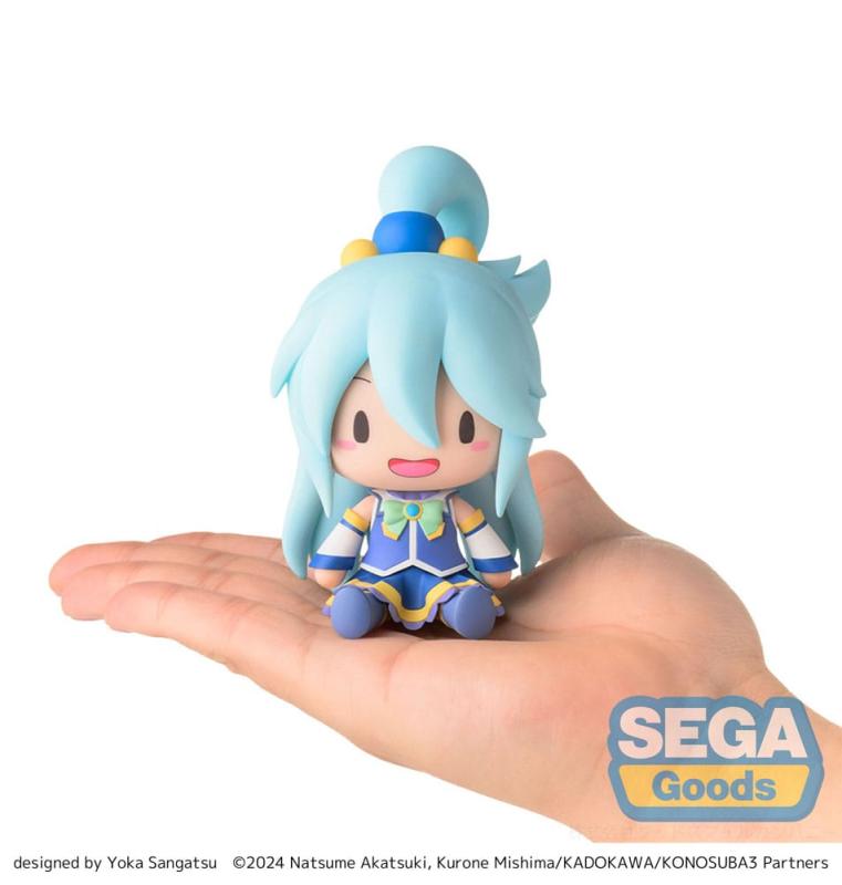 Konosuba God´s blessing on this wonderful world! 3 Fuwa Petit Chibi Figure Aqua 10 cm 5