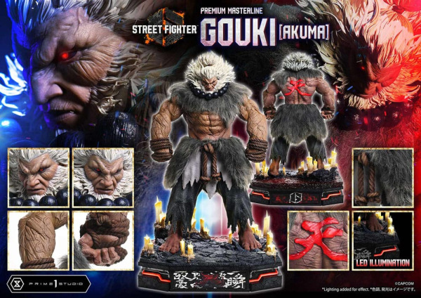Street Fighter 6 Premium Masterline Series Statue 1/4 Akuma Regular Version 60 cm 6