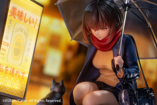 Original Character Statue 1/7 Rainy Day - Meeting Illustrated by Catzz 16 cm 5