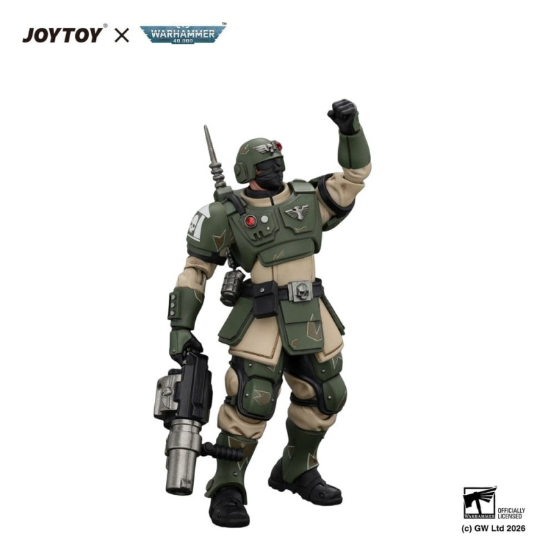 Warhammer Action Figure Astra Militarum Kasrkin 5 with Grenade Launcher 2