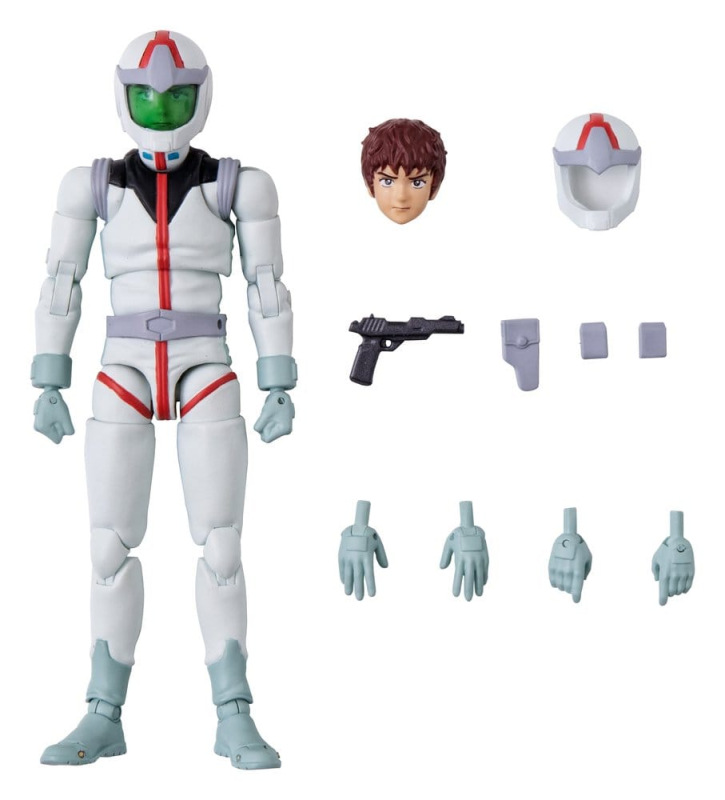 Mobile Suit Gundam G.M.G. Collection PVC Figure Earth Federation Amuro Ray Normal Suit Ver. 10 cm (R 4