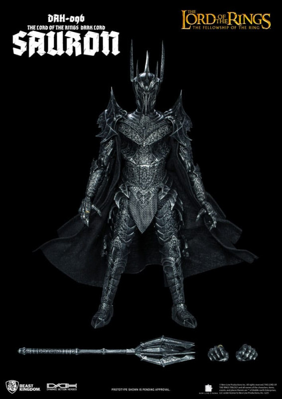 Lord of the Rings Dynamic 8ction Heroes Action Figure 1/9 Sauron 29 cm 3