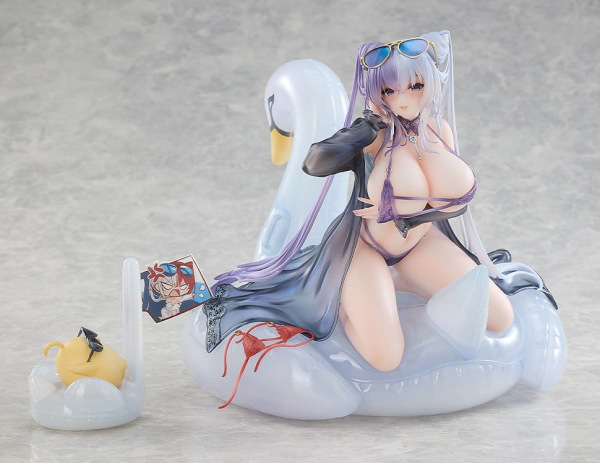 Azur Lane PVC Figure 1/7 Ying Swei Blue Waves, Limpid Summer Ver. 18 cm 6