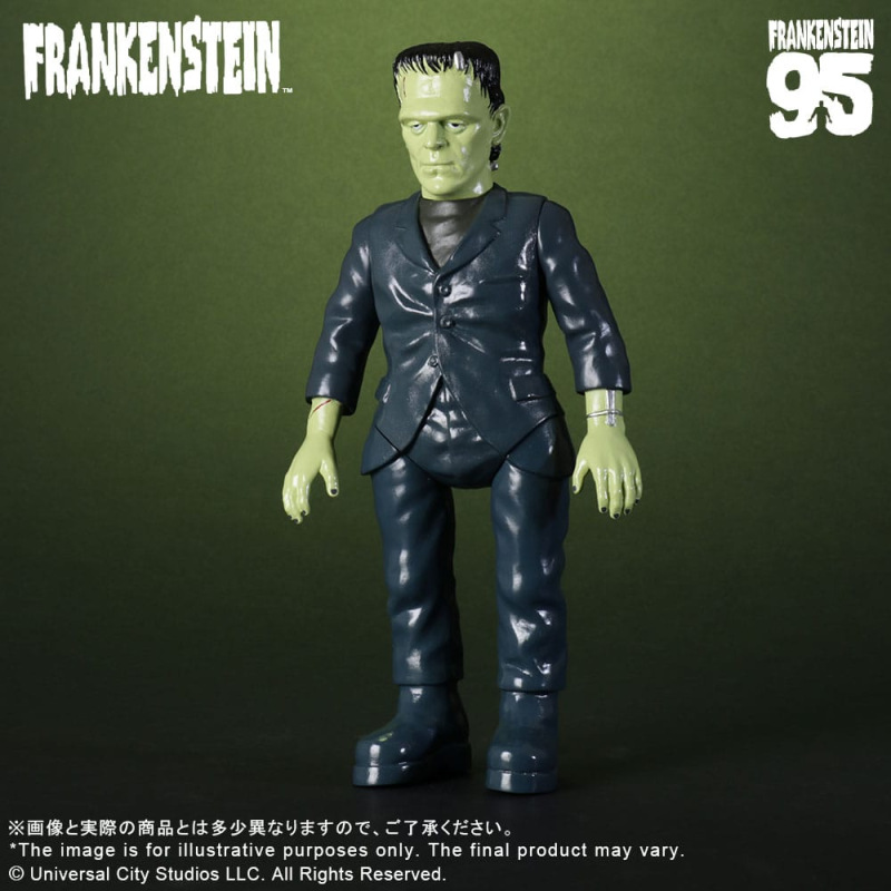Universal Monsters Retro Sofubi Series Soft Vinyl Figure Frankenstein (1931) 27 cm 1
