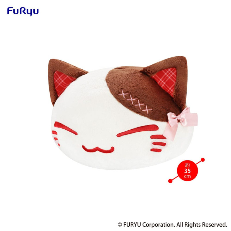 Nemuneko Cat Sweet Big Plush Figure Brown 35 cm 1