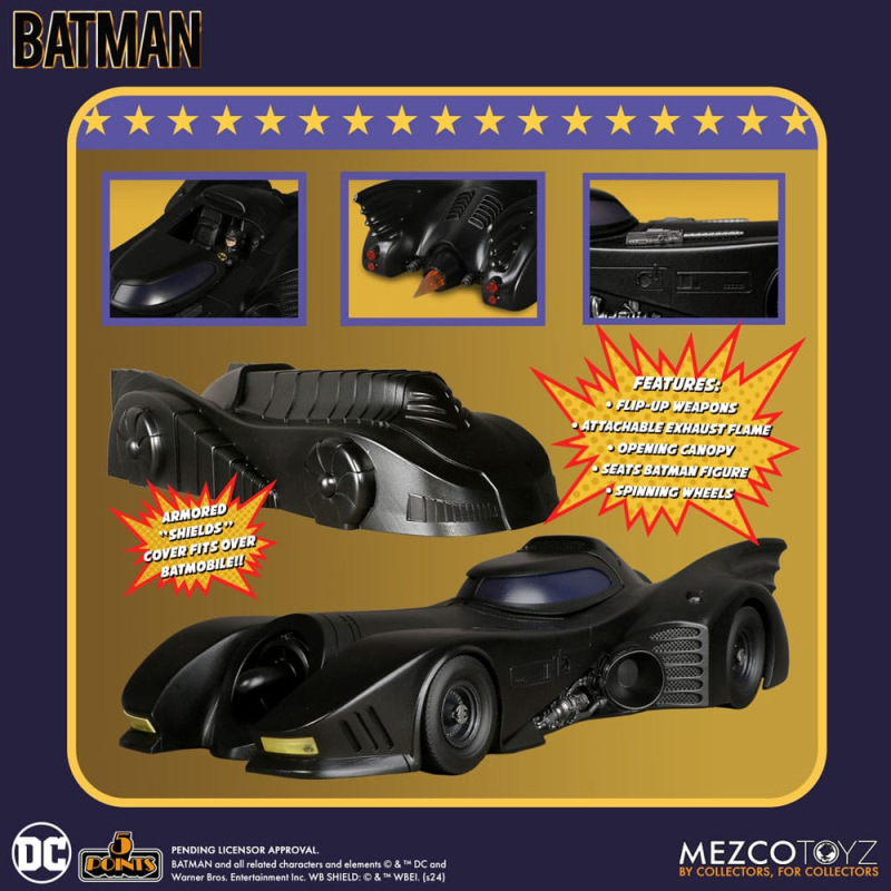 Batman (1989) 5 Points Vehicle Batmobile 2