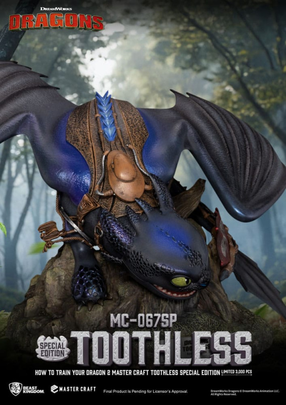 How To Train Your Dragon 2 Master Craft Statue Toothless 38 cm 6