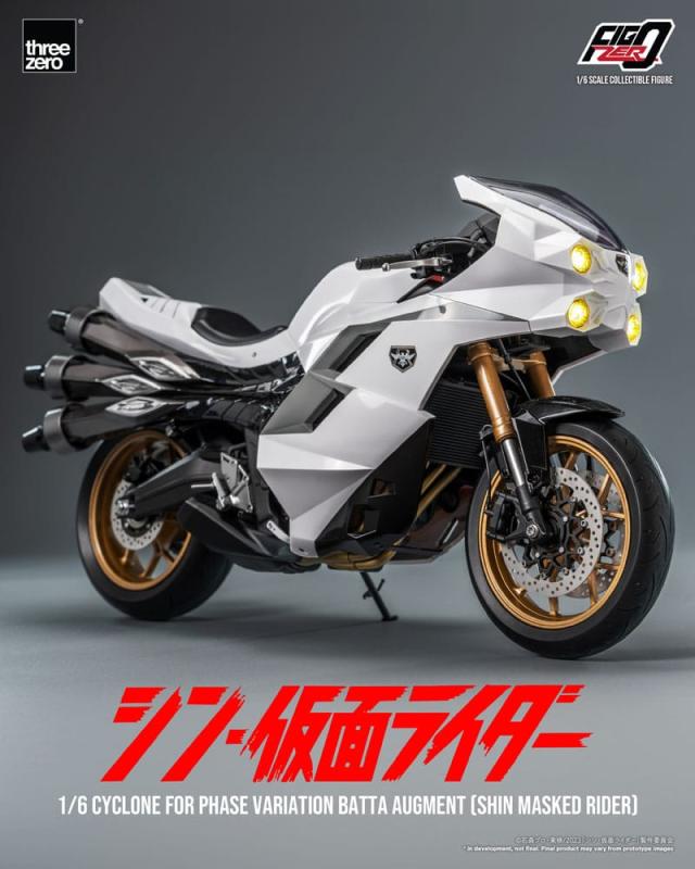 Kamen Rider FigZero Vehicle 1/6 Cyclone for Phase Variation Batta Augment (Shin Masked Rider) 35 cm