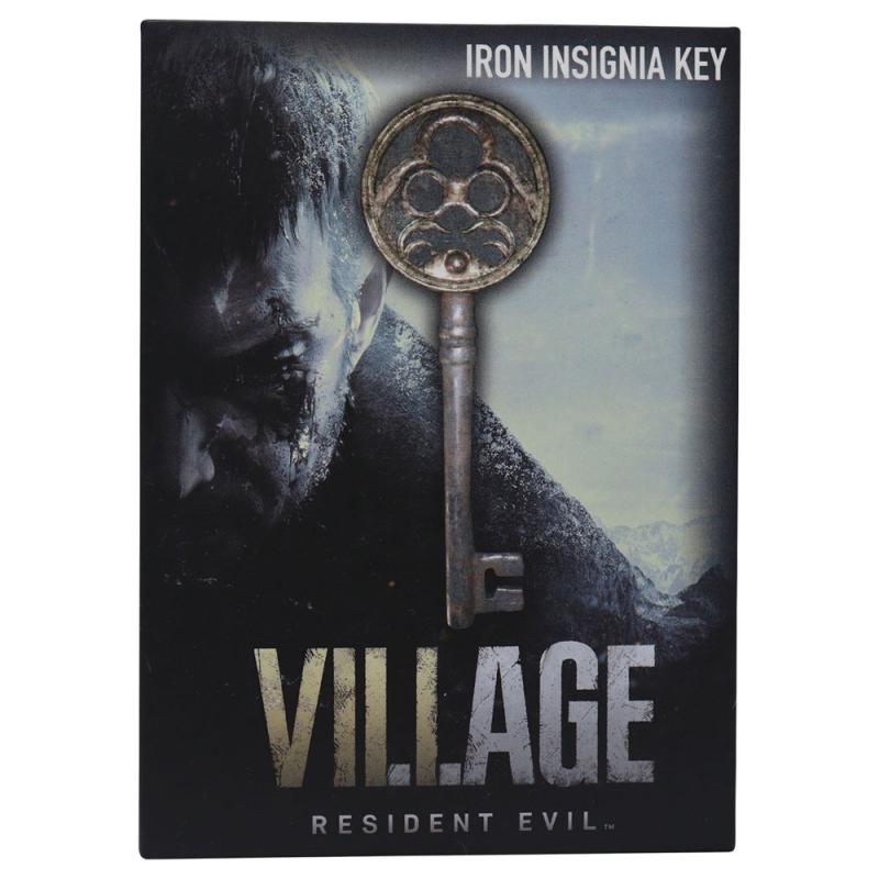 Resident Evil VIII Replica 1/1 Insignia key Limited Edition
