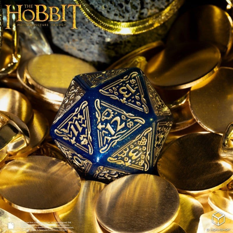 The Hobbit Spindown Jumbo Die Aether TCG D20 3