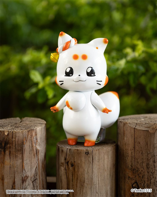 Little Fox with Two Tails Vinyl Figure Chibi Creature Tenko 15 cm 8