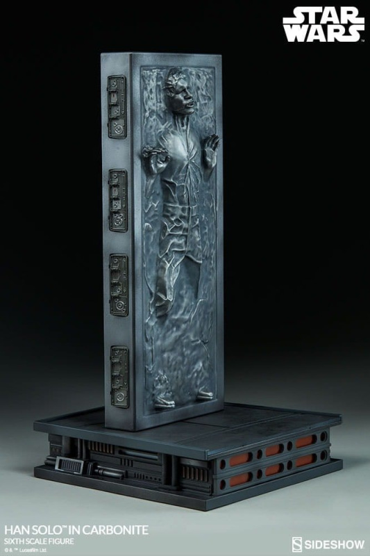 Star Wars 1/6 Action Figure Han Solo in Carbonite 38 cm 8