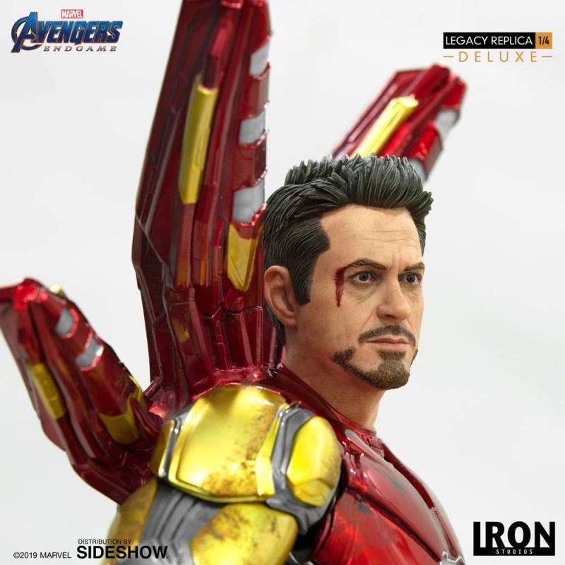 Avengers: Endgame Legacy Replica Statue 1/4 Iron Man Mark LXXXV Deluxe Version 84 cm