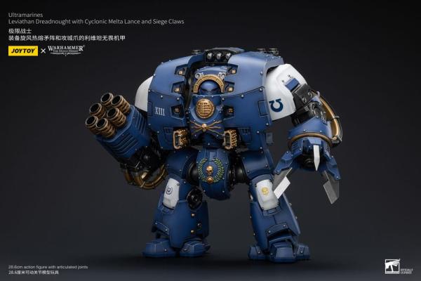 Warhammer The Horus Heresy Action Figure 1/18 Ultramarines Leviathan Dreadnought with Cyclonic Melta