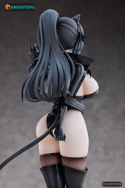 K Pring Original Character Statue 1/6 Cat Woman Happy-chan 27 cm 10