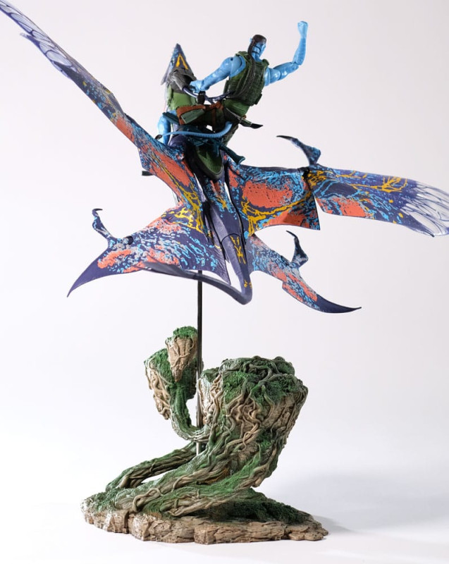 Avatar: The Way of Water Action Figure Recom Quaritch & RDA Banshee (Gold Label) 3