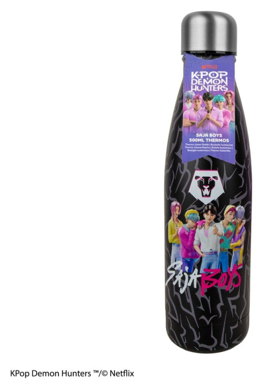 KPop Demon Hunters Water Bottle Saja Boys 3