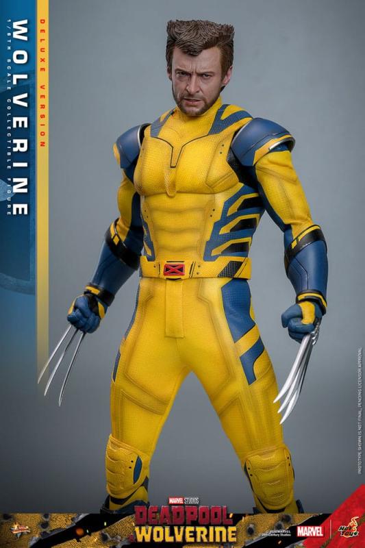 Deadpool & Wolverine Movie Masterpiece Action Figure 1/6 Wolverine (Deluxe Version) 31 cm