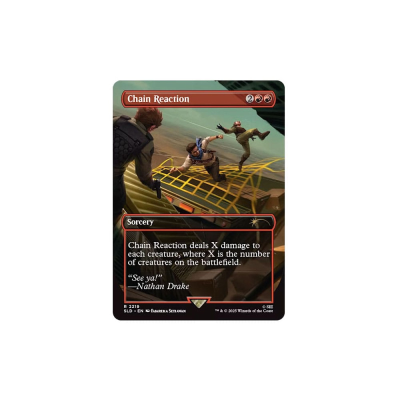 Magic the Gathering Secret Lair x PlayStation: Uncharted english 1