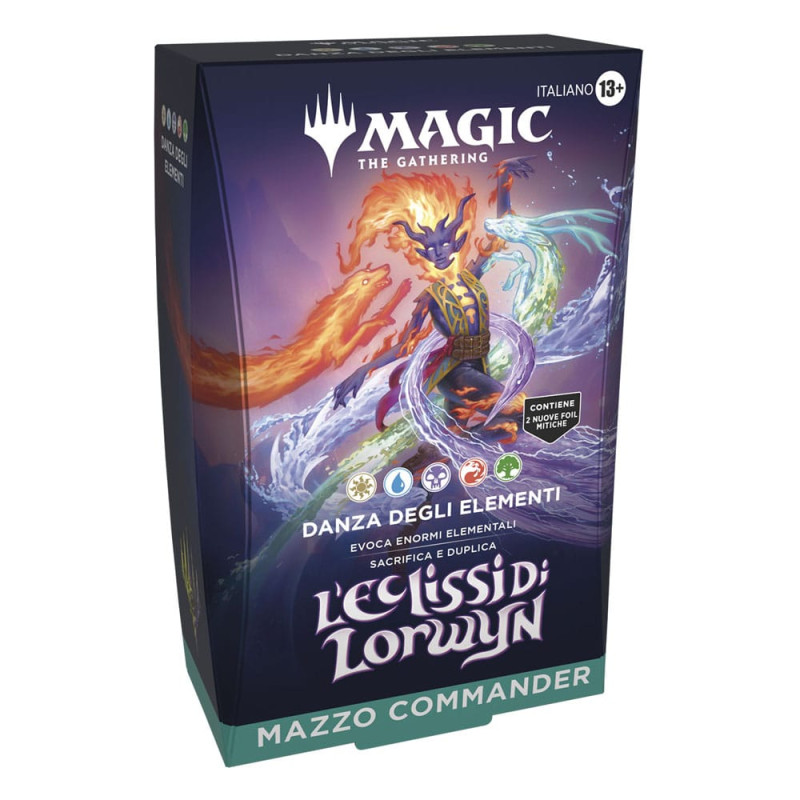 Magic the Gathering L'Eclissi di Lorwyn Commander Decks Display (4) italian 1