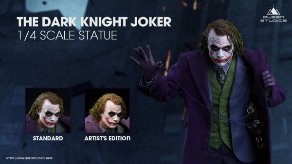 The Dark Knight Statue 1/4 Heath Ledger Joker Regular Edition 52 cm 14