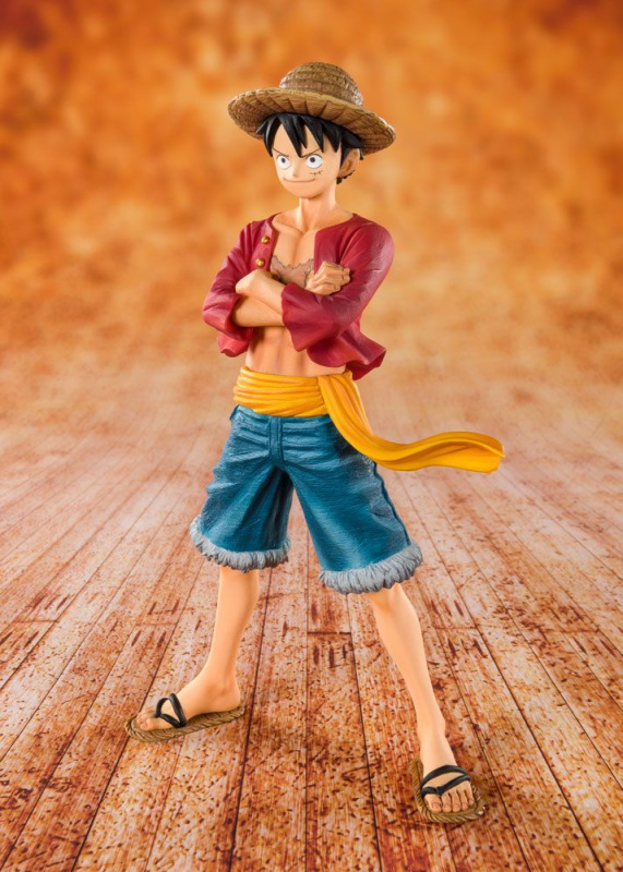 One Piece FiguartsZERO PVC Statue Straw Hat Luffy 14 cm 2