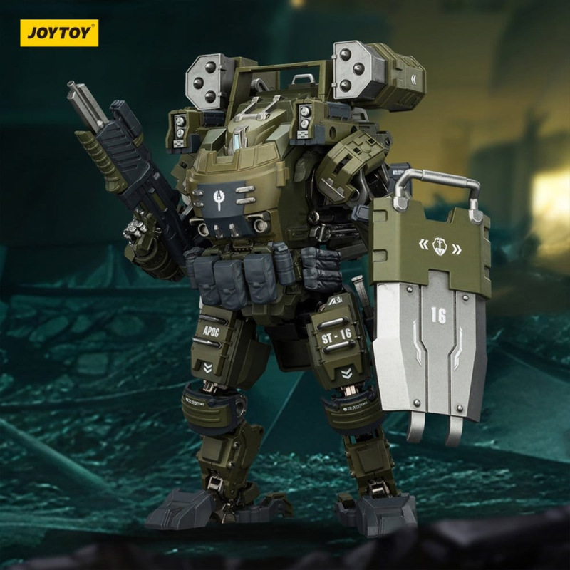 Dark Source Action Figure 1/25 APOC Series Storm Surge Heavy Fire Assault Mech ST-8616 14 cm 6