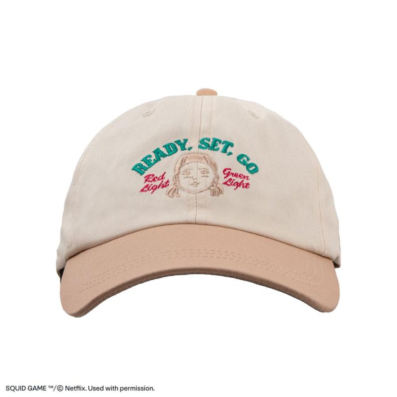 Squid Game Curved Bill Cap Red light, green light 2