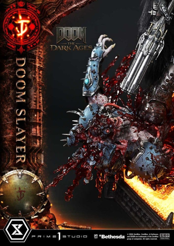 DOOM: The Dark Ages Ultimate Premium Masterline Series Statue 1/4 DOOM Slayer 77 cm 10