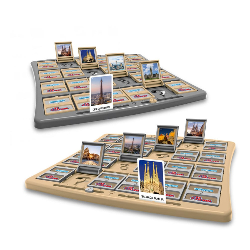 Board Game Guess Who Berühmte Gebäude *German Version* 8
