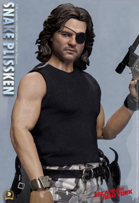 Escape from New York Crown Series Action Figure 1/6 Snake Plissken (Sculpted Hair Version) 30 cm 6