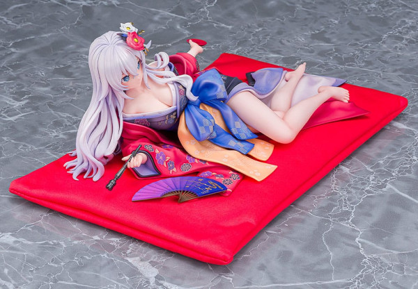 Neptunia x Senran Kagura Statue 1/7 Black Heart Kimono Ver. 10 cm 2