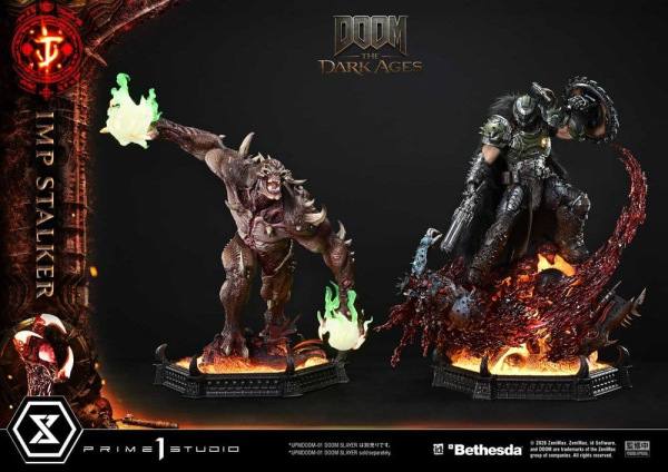 DOOM: The Dark Ages Ultimate Premium Masterline Series Statue 1/4 Imp Stalker 77 cm 9