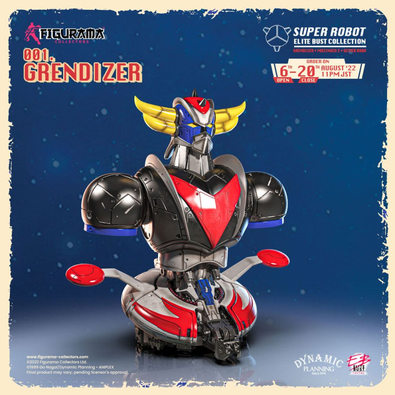 UFO Robot Grendizer Super Robot Elite Bust 1/3 Grendizer 26 cm 1