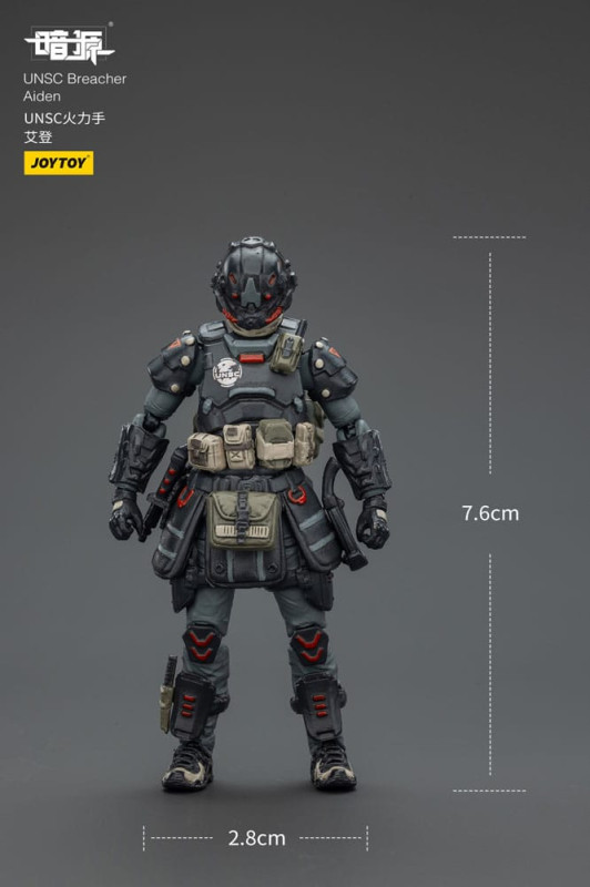 UNSC Dark Source Action Figur Breacher Aiden 7 cm 1