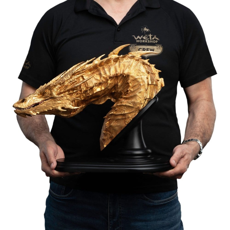 The Hobbit Bust Smaug the Golden 36 cm 2